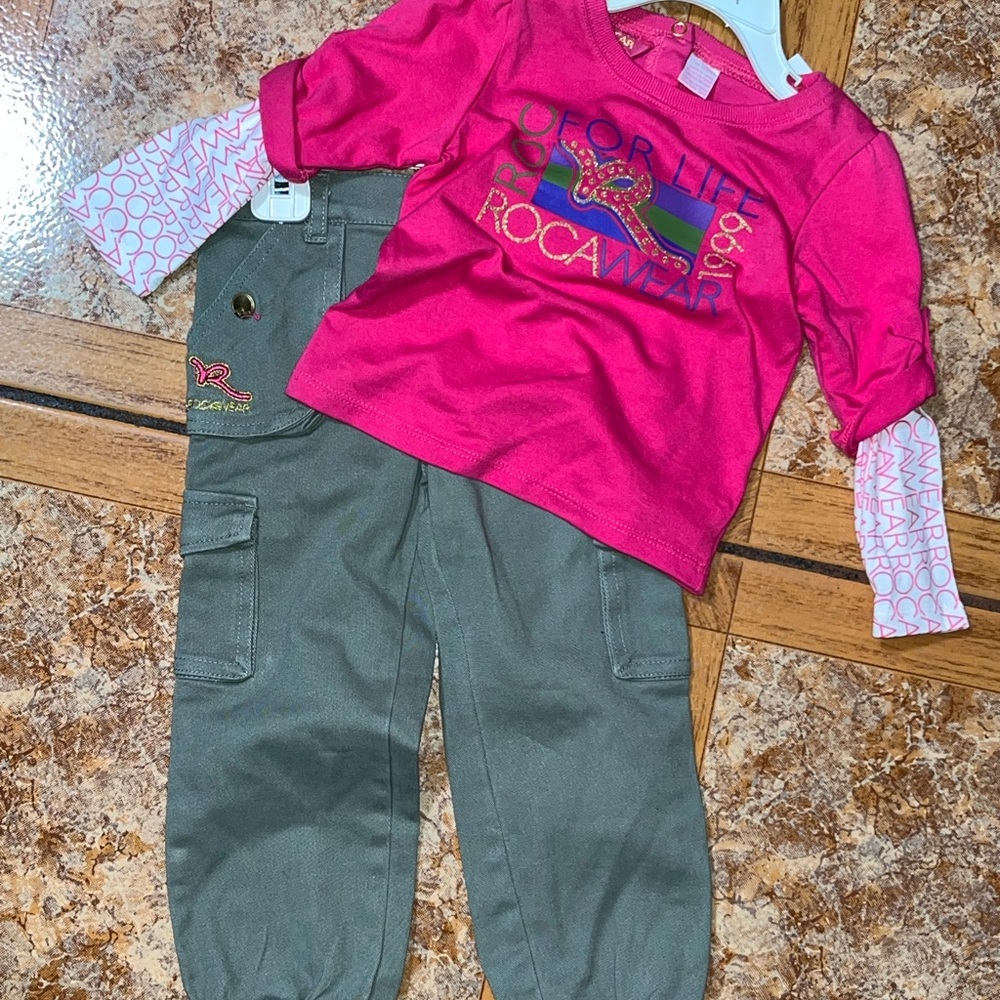 Vintage RocaWear Girls Outfit